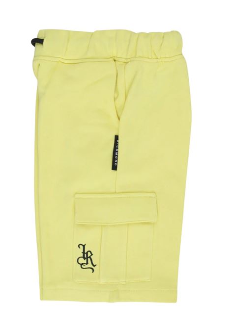 Bermuda bambino giallo in cotone JOHN RICHMOND | RBP25068BE/MAGIALLO
